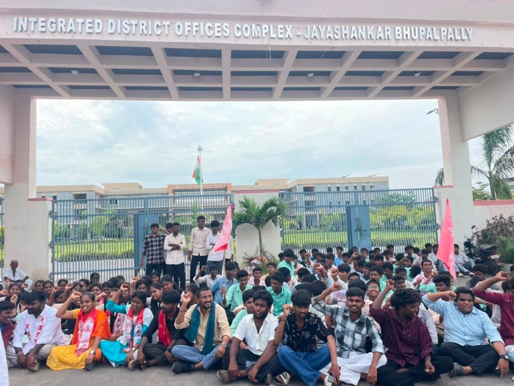 విద్యార్థుల కోసం పోరాడిన ఎస్పీకే సాగర్‌ను అదుపులోకి తీసుకోవడం ఖండనీయం