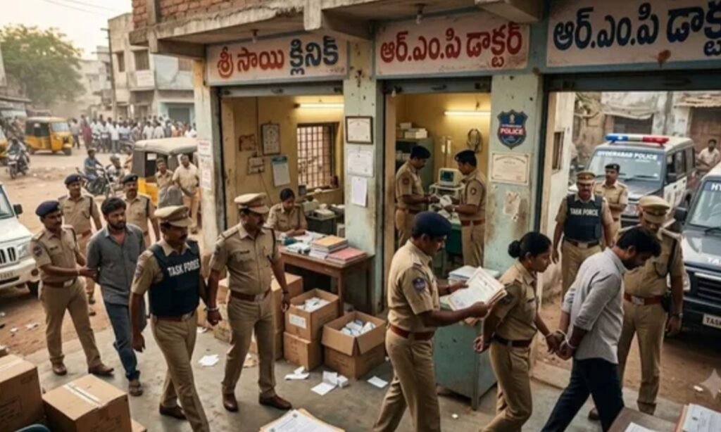 హైదరాబాద్లో 11 మంది నకిలీ వైద్యుల అరెస్టు